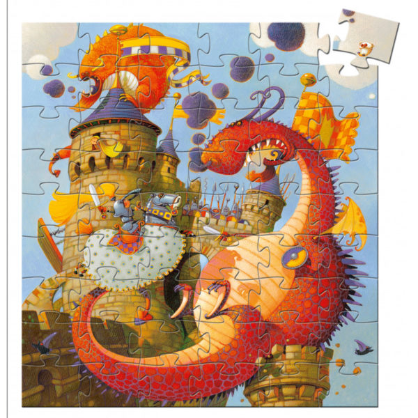 DJECO Puzzle Vaillant and the Dragon – Bild 2