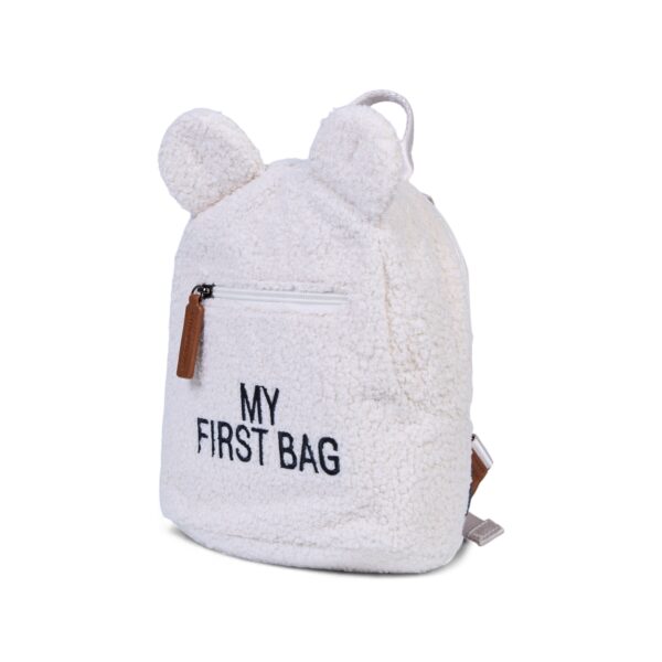 Childhome My first Kinderrucksack Teddy weiss – Bild 2