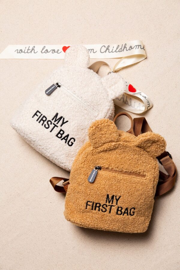 Childhome My first Kinderrucksack Teddy weiss – Bild 5